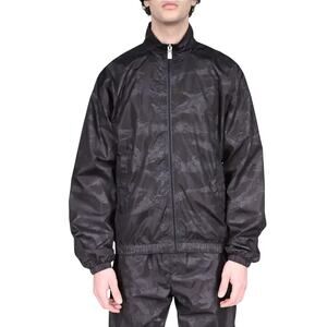 Givenchy 'Black' Men's Tiger Camo Nylon Track Jacket Mens L/54 NWT